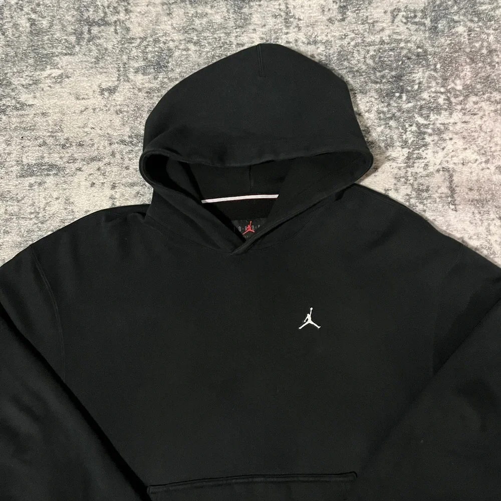 Jordan Y2K VTG Men's Medium Hoodie Black Skater Grunge XXL